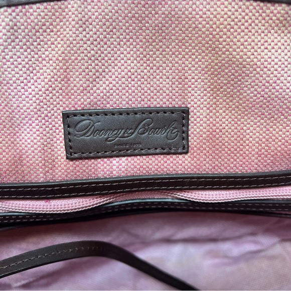 Dooney & Bourke Dillen Crocodile Bag Double Pocket Satchel Reptile Embossed - Picture 12 of 14